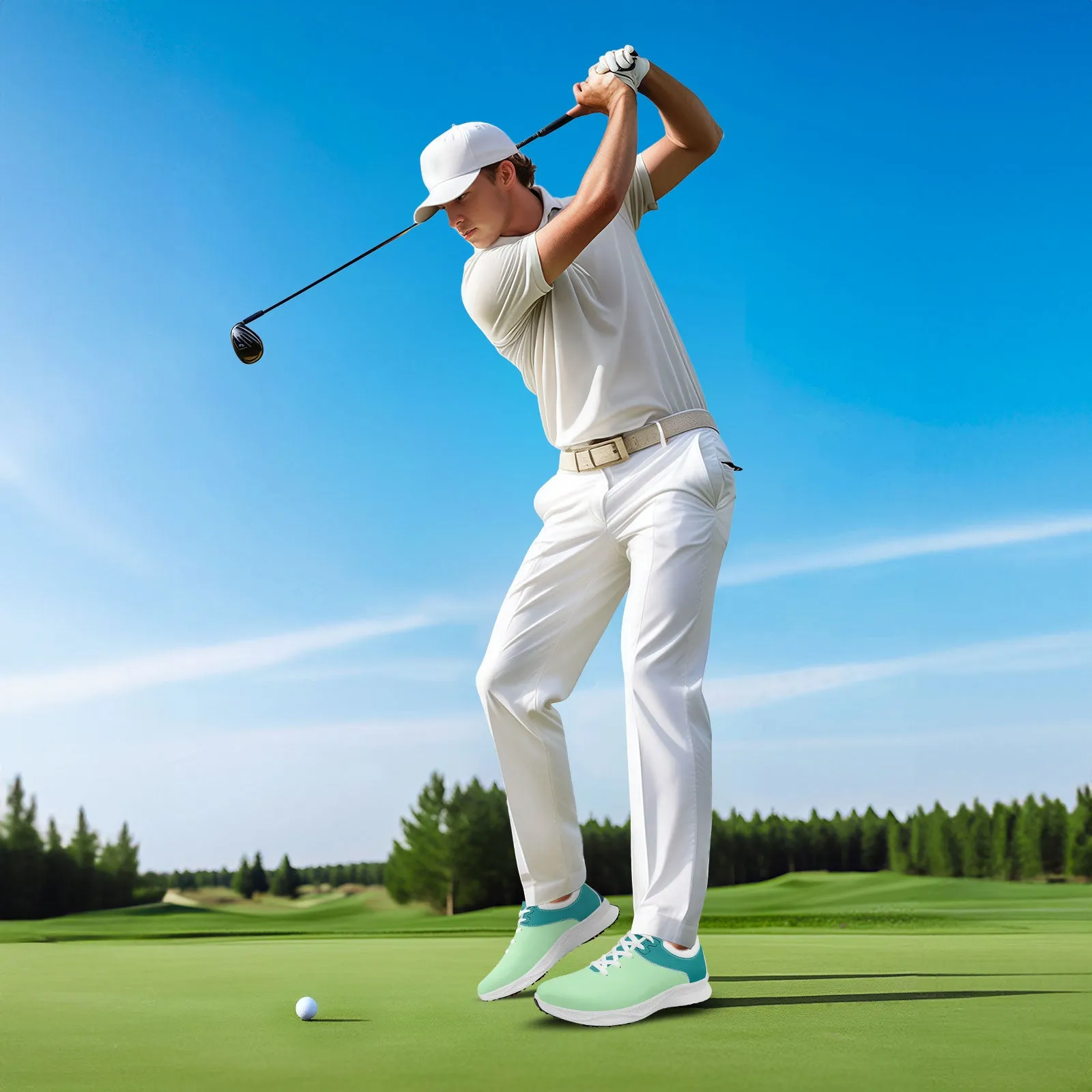 Custom Premium Golf Performance Shoes Personalized Sneaker FN062-D020344-10