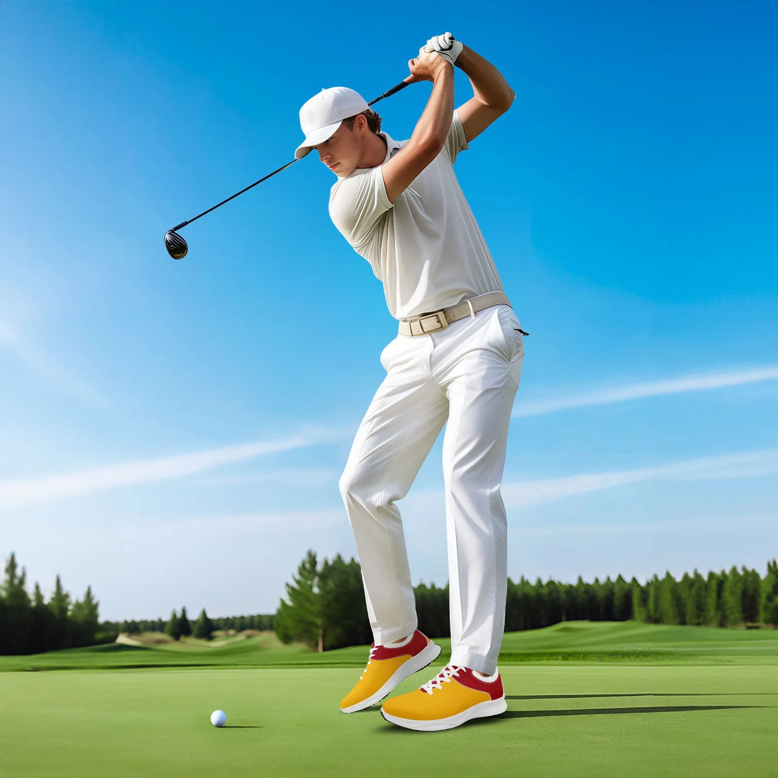 Custom Premium Golf Performance Shoes Personalized Sneaker FN062-D020344-16