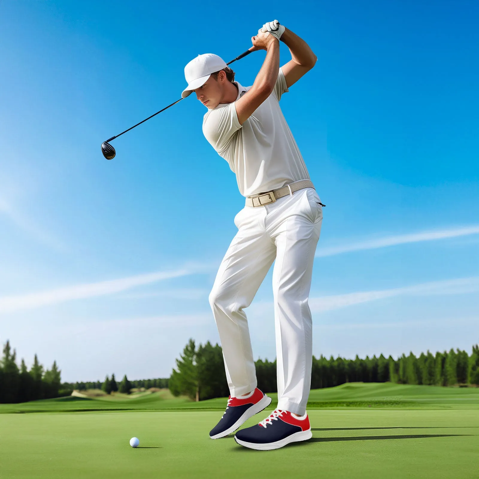 Custom Premium Golf Performance Shoes Personalized Sneaker FN062-D020344-9