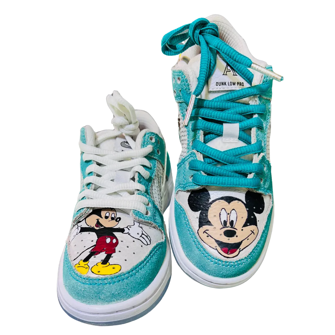 Custom 'Turbo Green' Micky Mouse