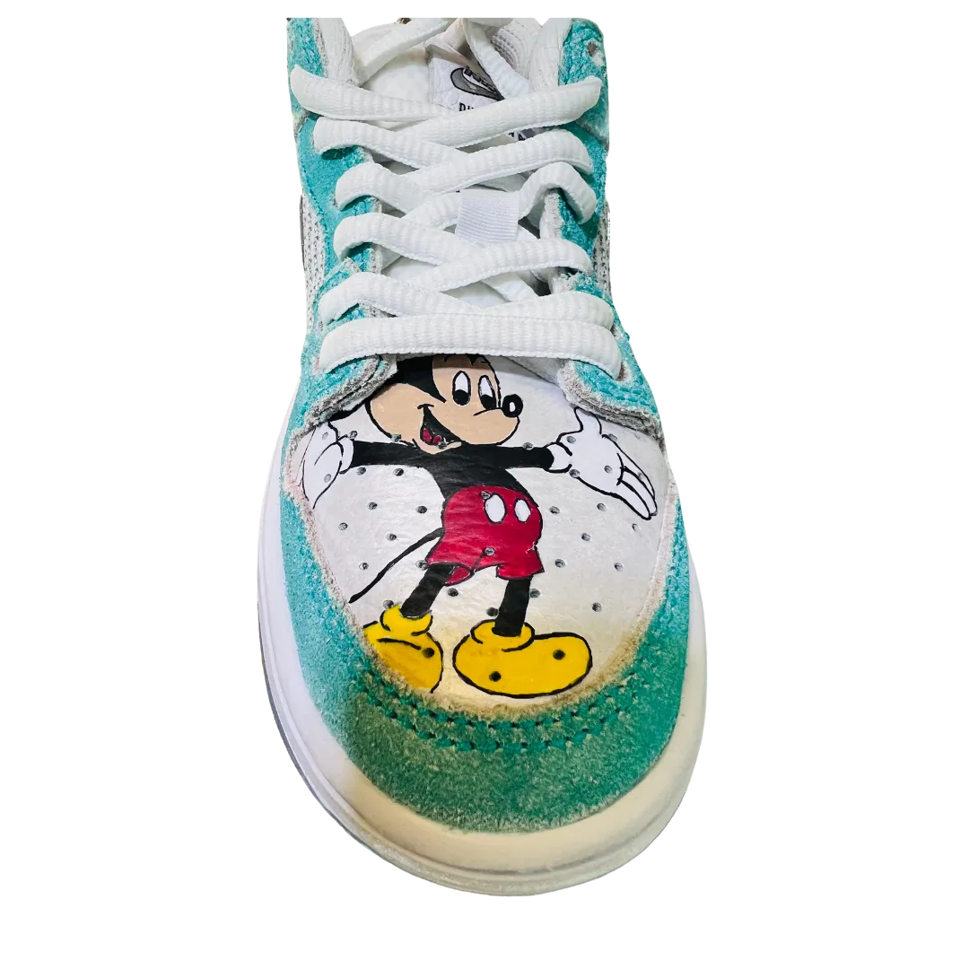 Custom 'Turbo Green' Micky Mouse