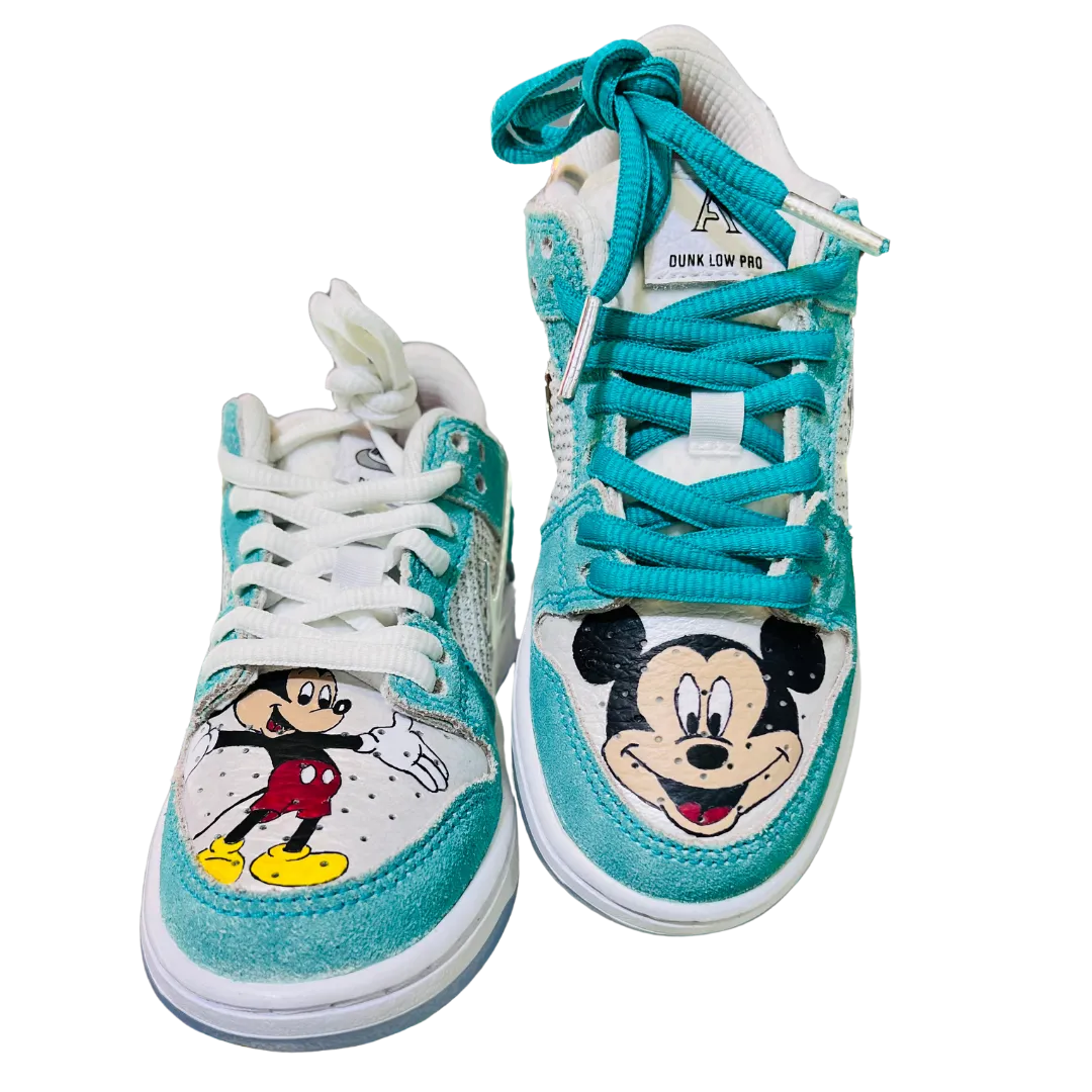 Custom 'Turbo Green' Micky Mouse