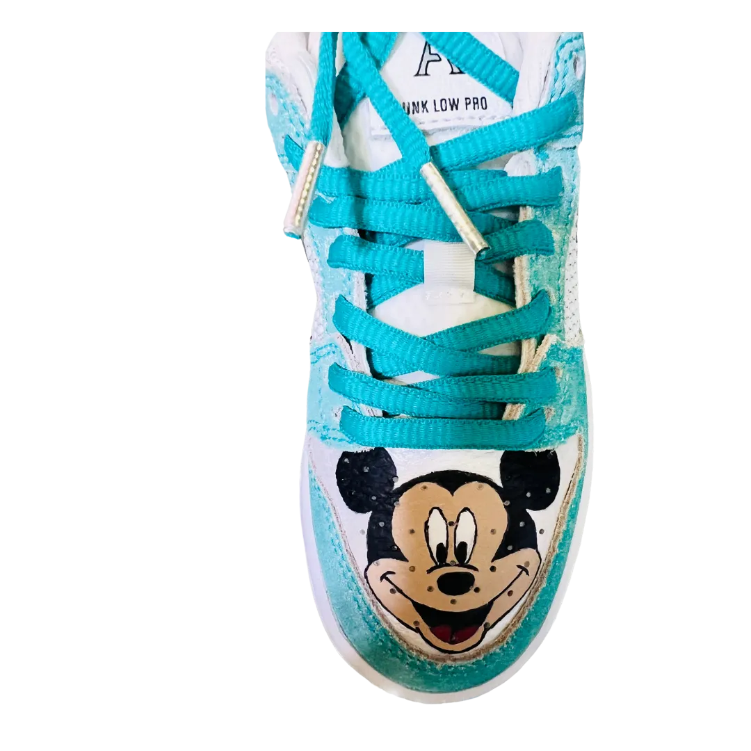 Custom 'Turbo Green' Micky Mouse