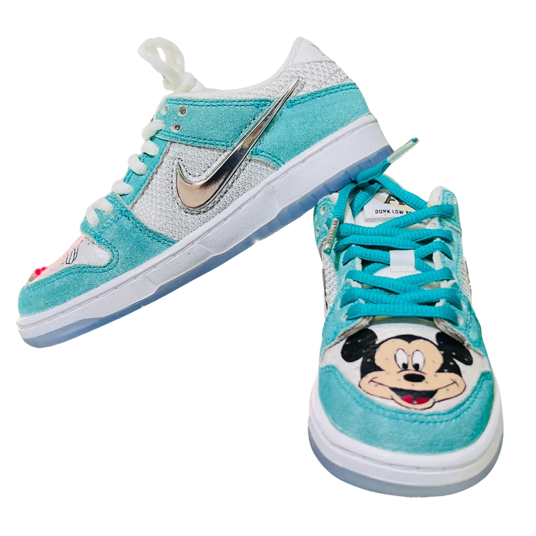 Custom 'Turbo Green' Micky Mouse