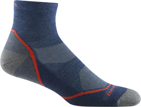 Darn Tough Light Hiker 1/4 Lightweight With Cushion Socks