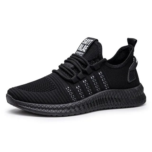 Designer Men's Casual Breathable Mesh Comfortable Walking Footwear Male Running Sport Shoes Sneakers