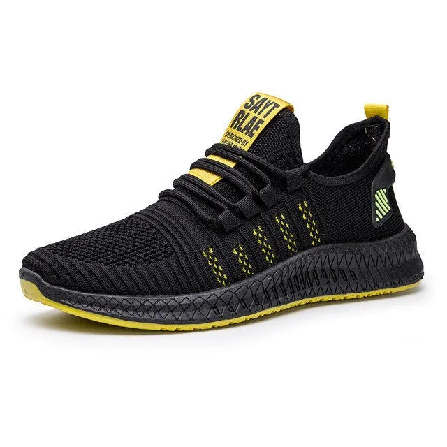 Designer Men's Casual Breathable Mesh Comfortable Walking Footwear Male Running Sport Shoes Sneakers
