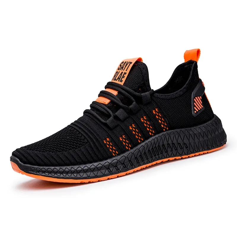 Designer Men's Casual Breathable Mesh Comfortable Walking Footwear Male Running Sport Shoes Sneakers