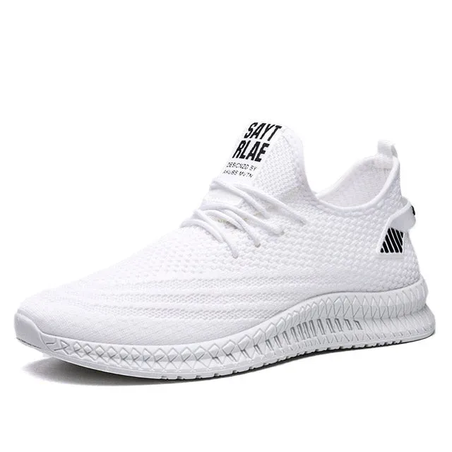 Designer Men's Casual Breathable Mesh Comfortable Walking Footwear Male Running Sport Shoes Sneakers