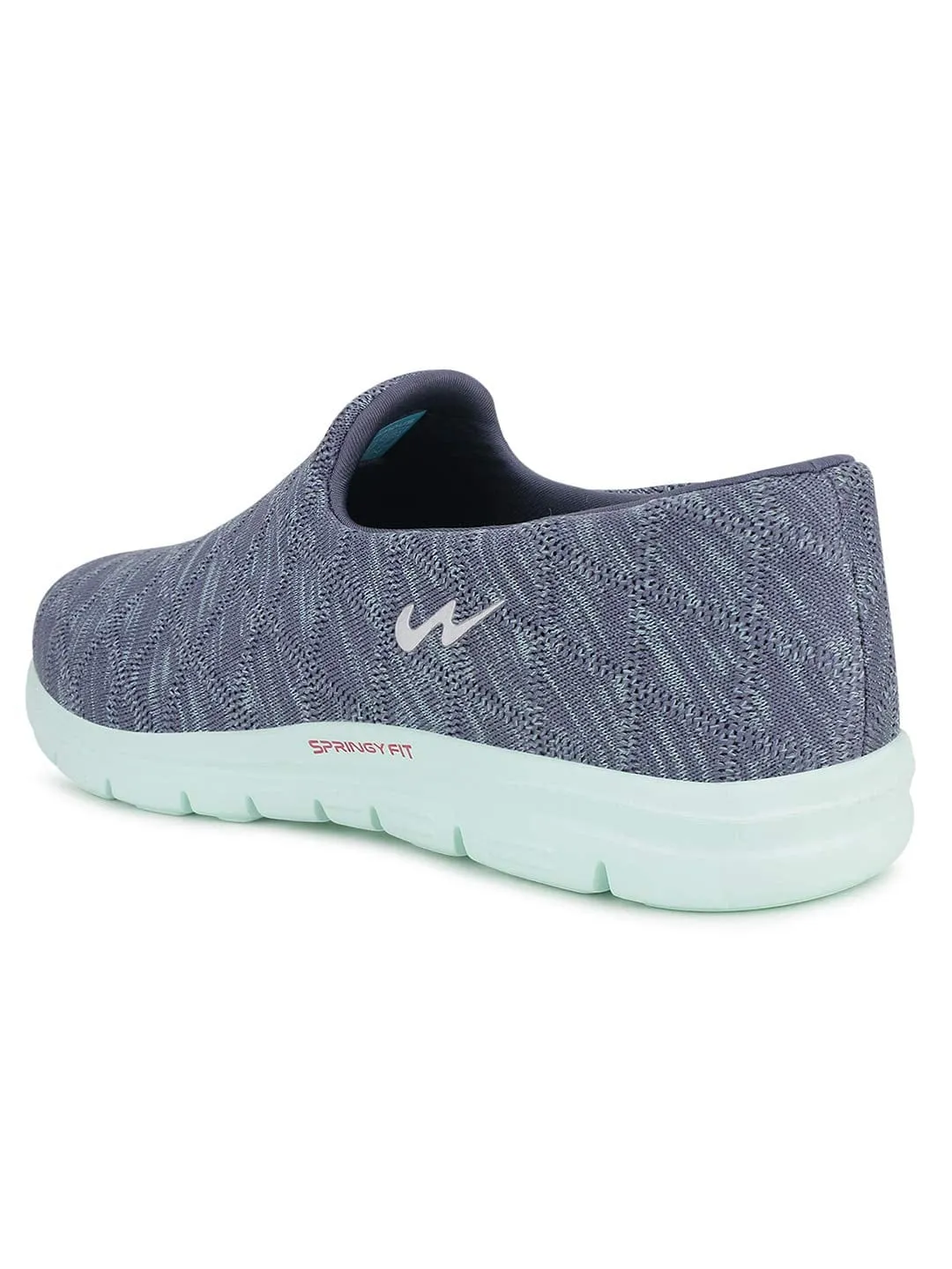 FABIA Green Women's Walking Shoes