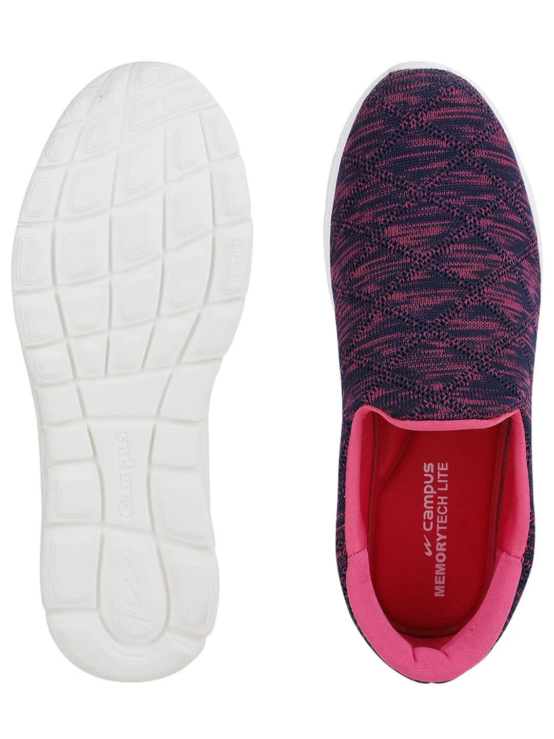 FABIA Navy Women's Walking Shoes