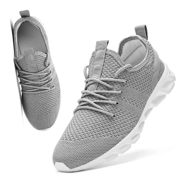 Fashion Couple's Casual Sports Shoes: Breathable Mesh Jogging Trainers for Men and Women