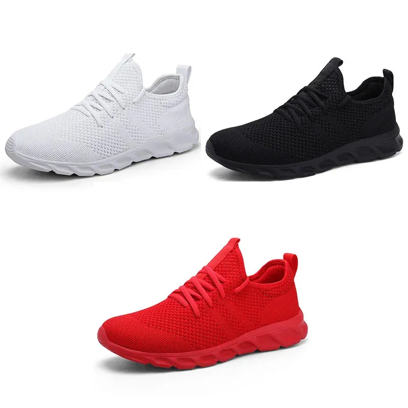 Fashion Couple's Casual Sports Shoes: Breathable Mesh Jogging Trainers for Men and Women
