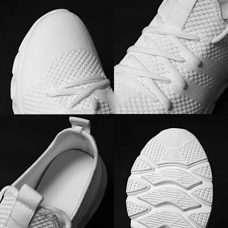 Fashion Couple's Casual Sports Shoes: Breathable Mesh Jogging Trainers for Men and Women