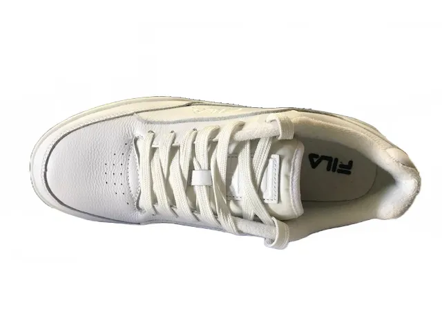 Fila scarpa sneakers da uomo Town Classic Lux 1011256.91X bianco
