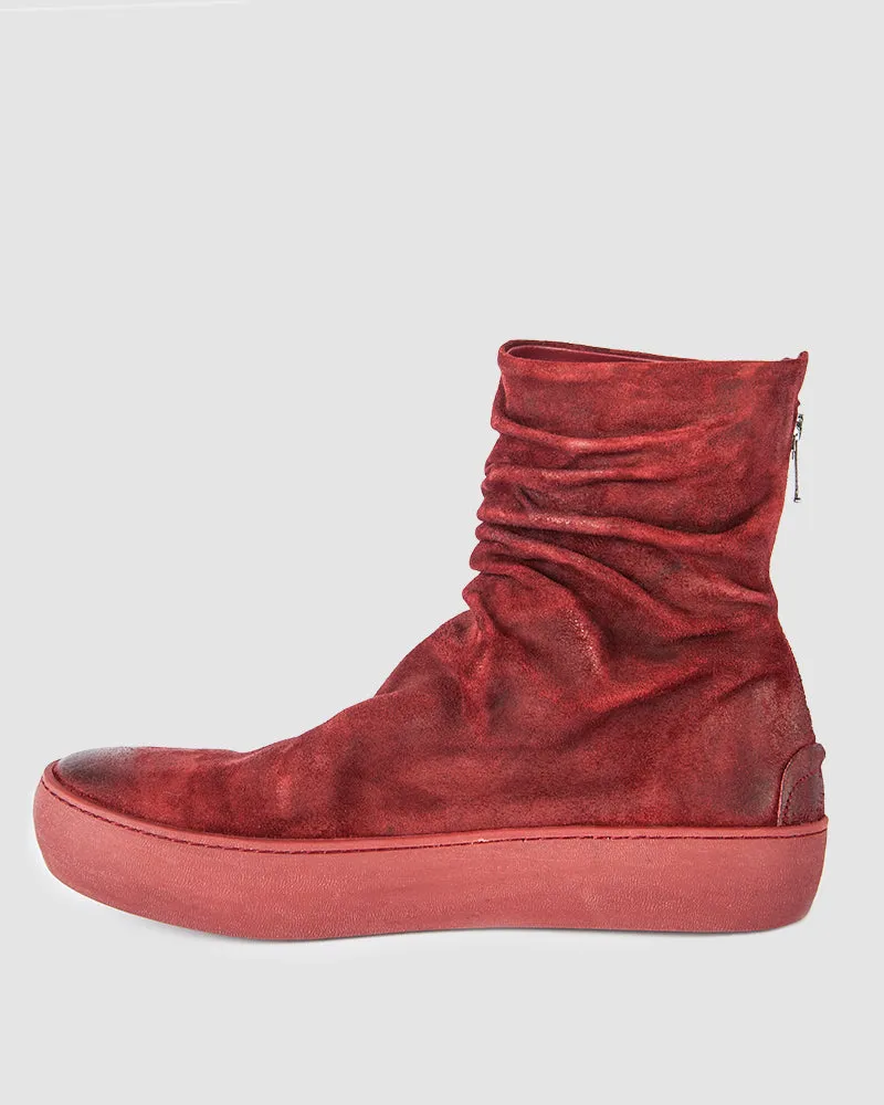 Finn waxed sued oxblood