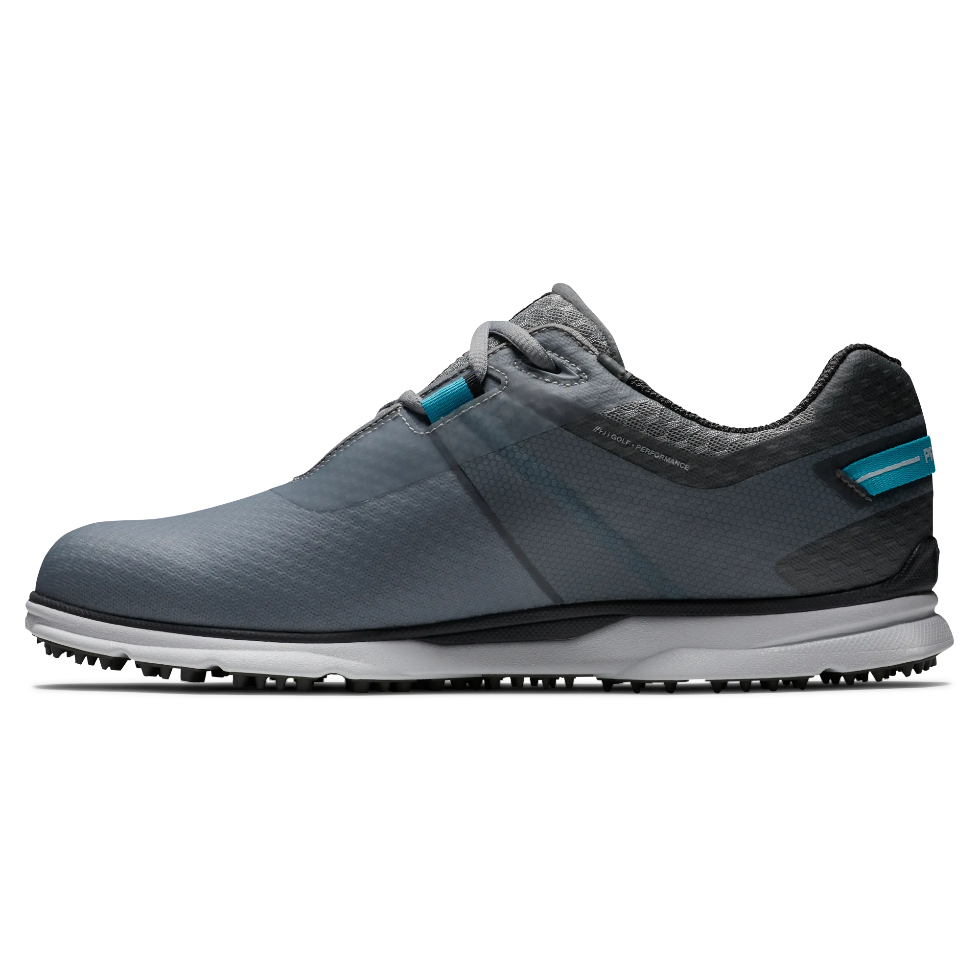 FootJoy Men's Pro SL Sports Golf Shoes- Grey/Reef Blue
