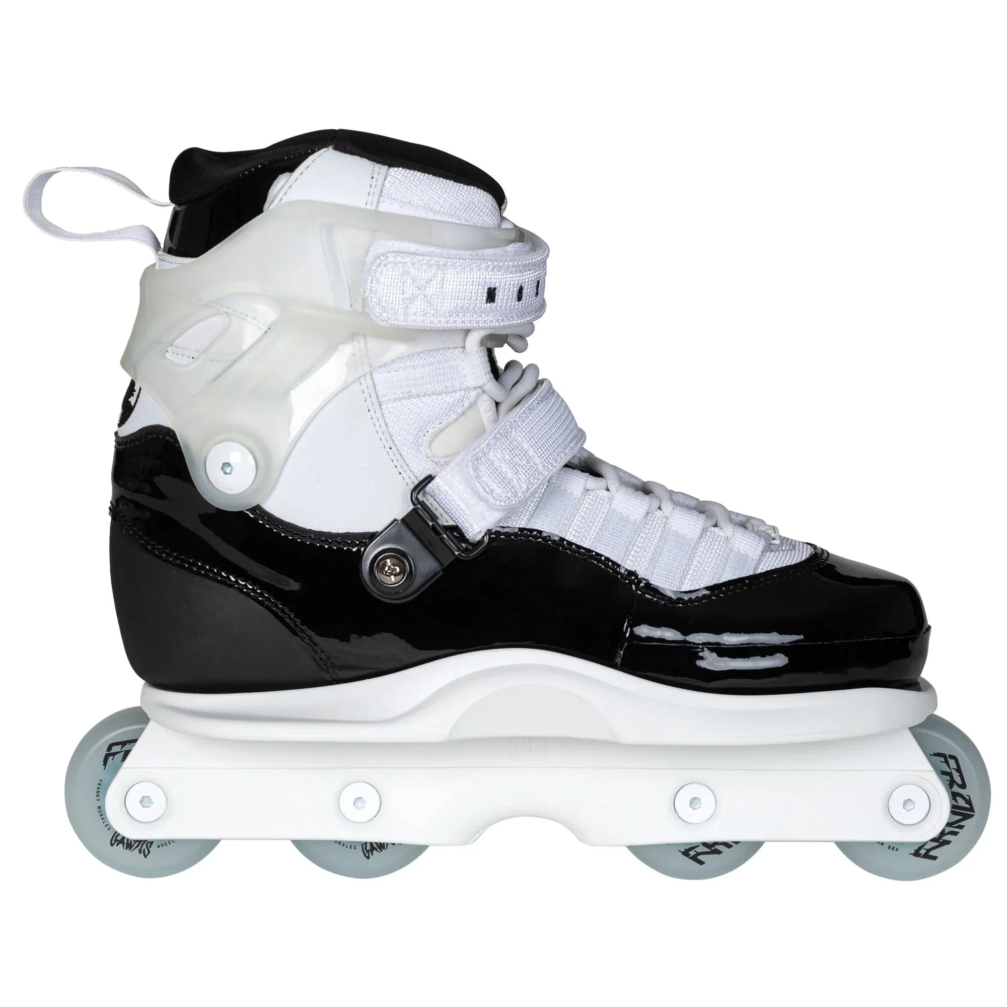 Gawds FM 5 Aggressive Inline Skates Complete - White/Black