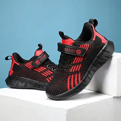 HANMUN Trainers Boy's Trainers Kids Trainers Toddler Lightweight Running Shoes Toddlers Casual Breathable Walking Shoes