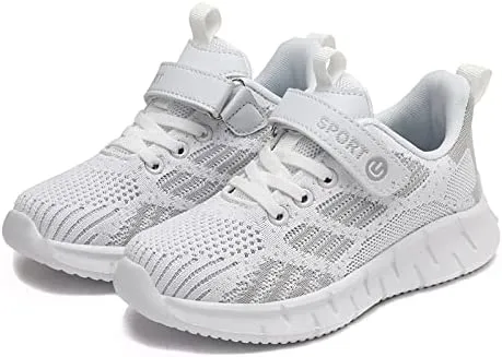 HANMUN Trainers Boy's Trainers Kids Trainers Toddler Lightweight Running Shoes Toddlers Casual Breathable Walking Shoes