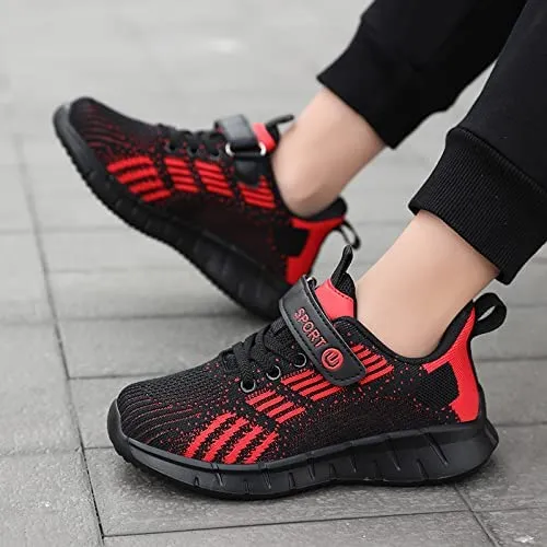 HANMUN Trainers Boy's Trainers Kids Trainers Toddler Lightweight Running Shoes Toddlers Casual Breathable Walking Shoes