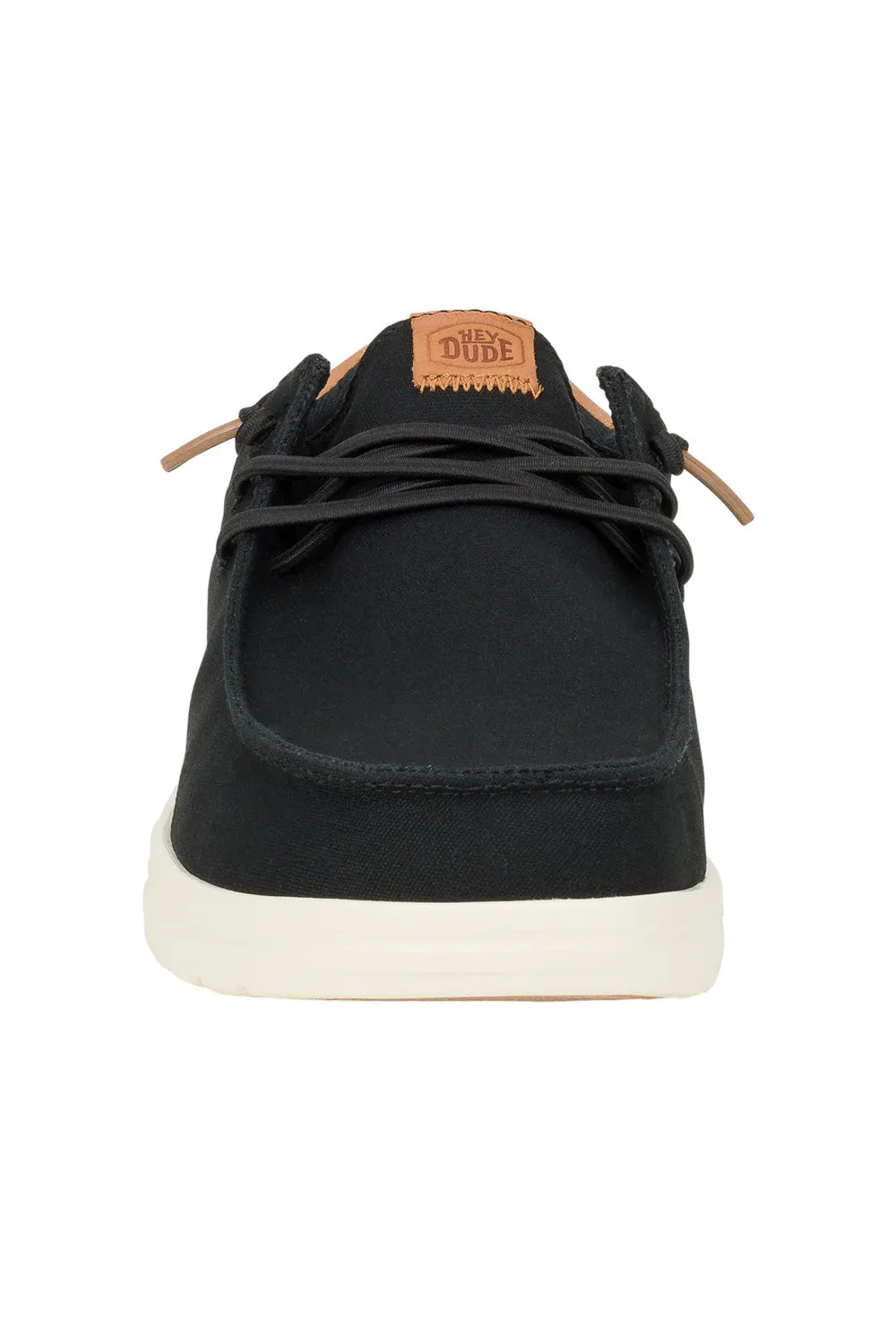 HEYDUDE Men’s Paul Canvas Shoes in Black | 43151-001