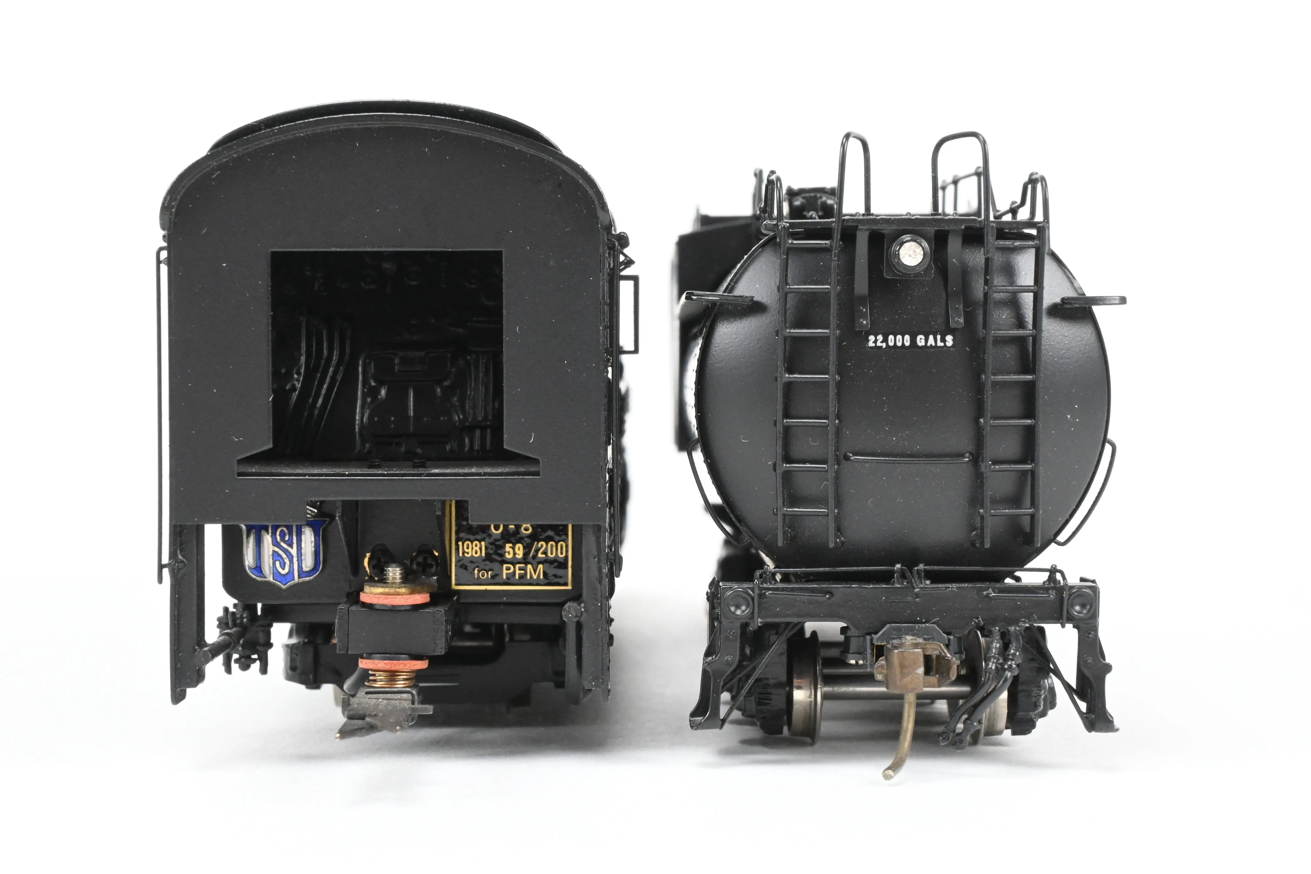 HO Brass CON PFM - Tenshodo GN - Great Northern 2-8-2 Class O-8 1981 Run Crown Series Factory Painted No. 3397