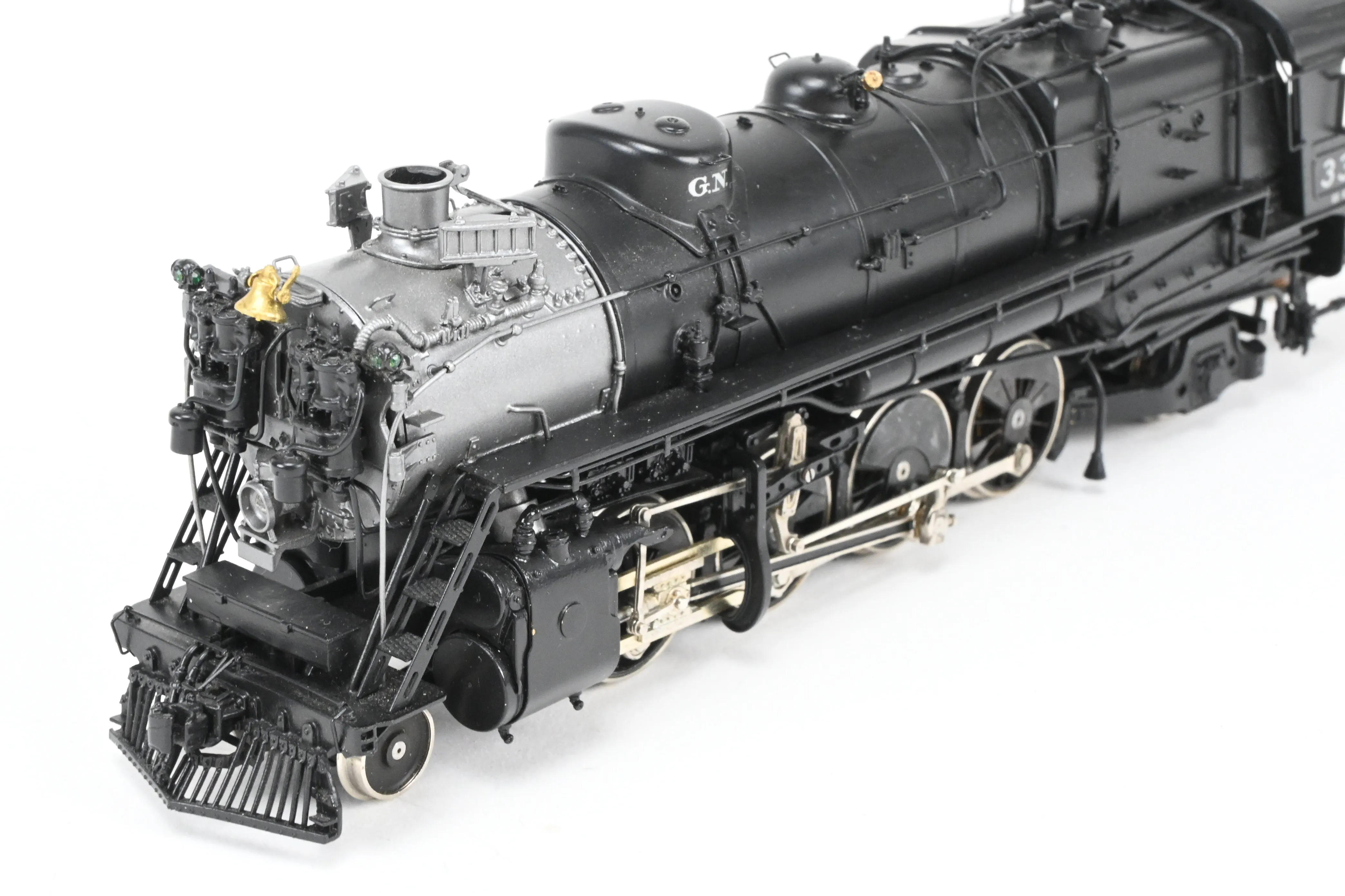 HO Brass CON PFM - Tenshodo GN - Great Northern 2-8-2 Class O-8 1981 Run Crown Series Factory Painted No. 3397