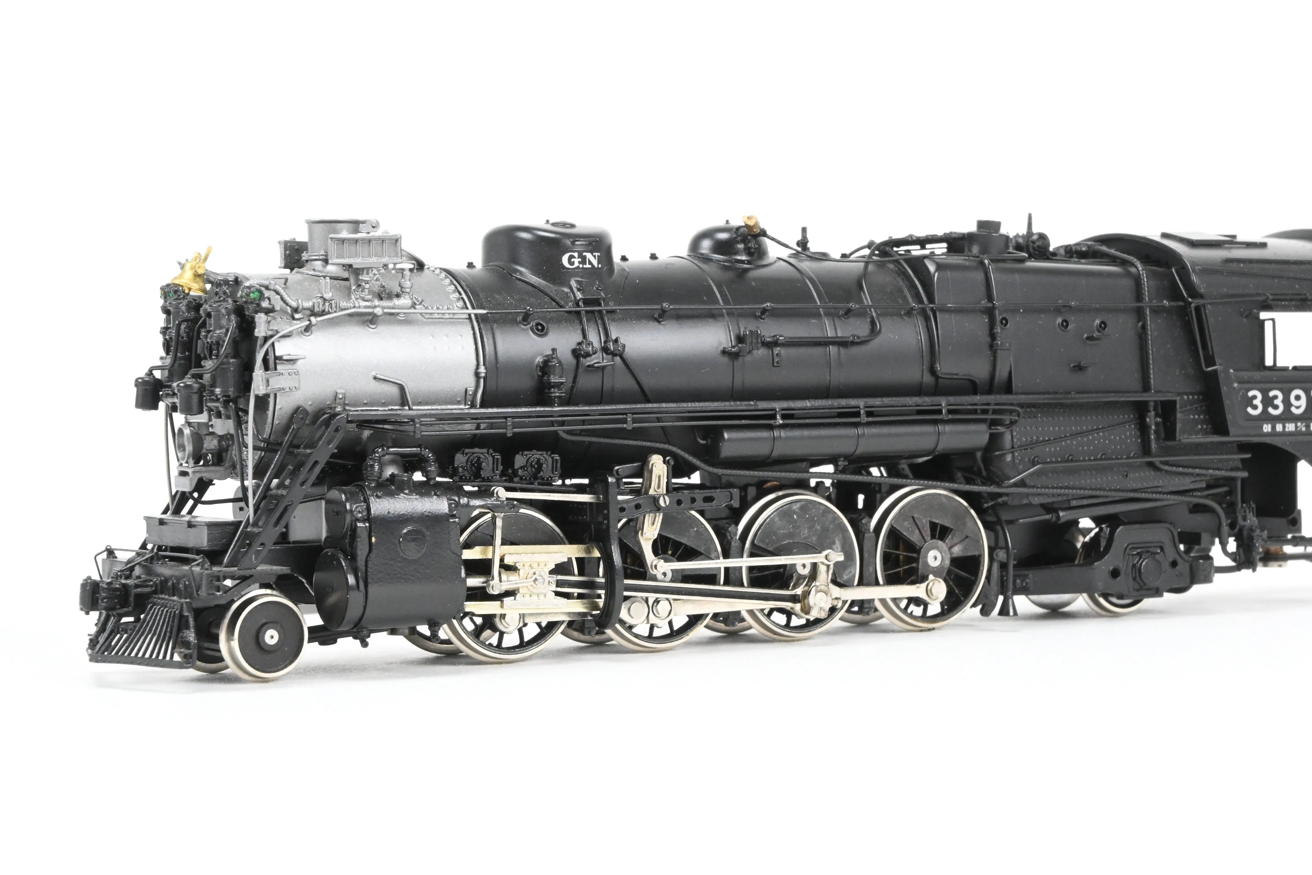 HO Brass CON PFM - Tenshodo GN - Great Northern 2-8-2 Class O-8 1981 Run Crown Series Factory Painted No. 3397