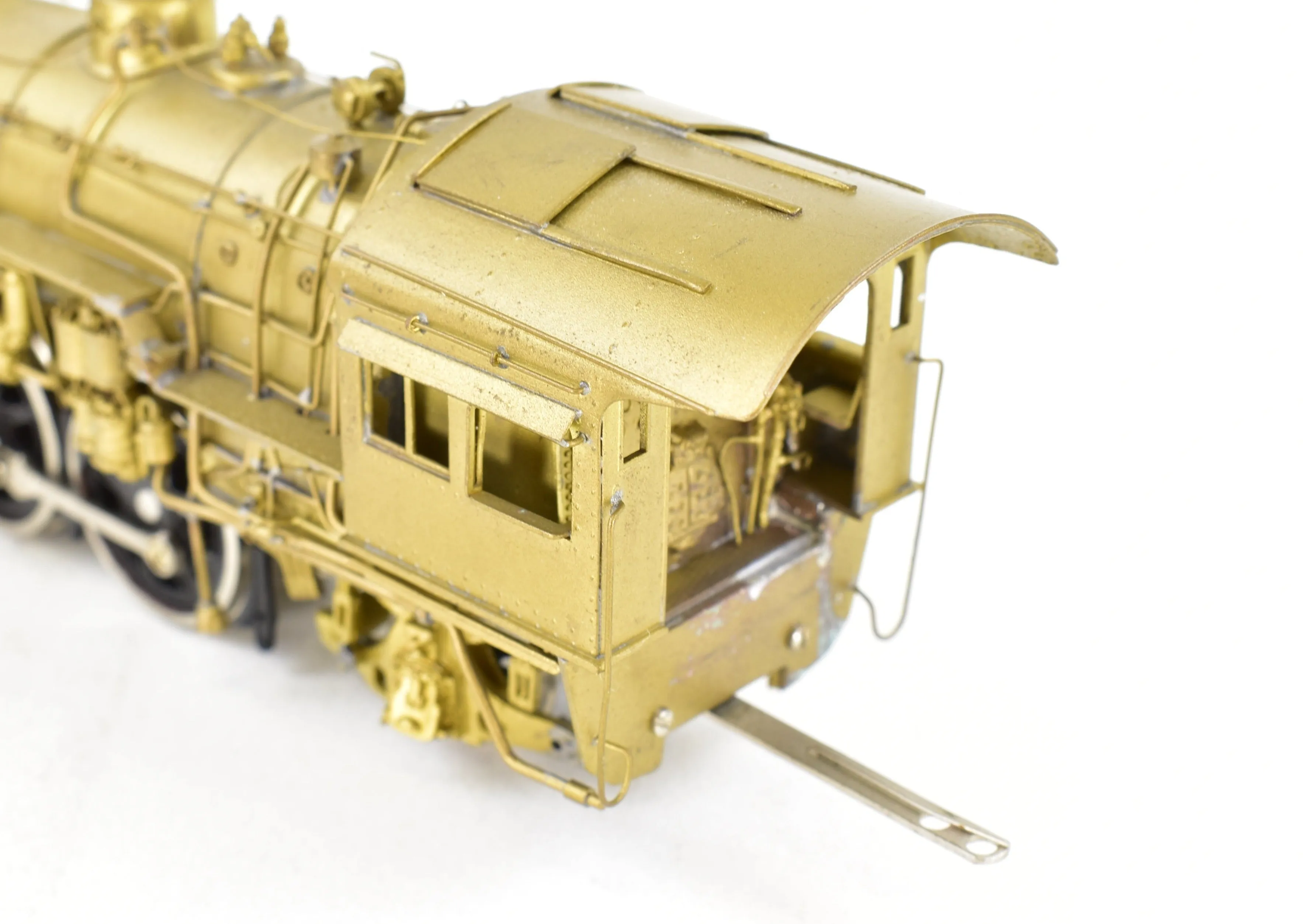 HO Brass Key Imports ATSF - Santa Fe 3400 4-6-2 Pacific with Box Poks Drivers