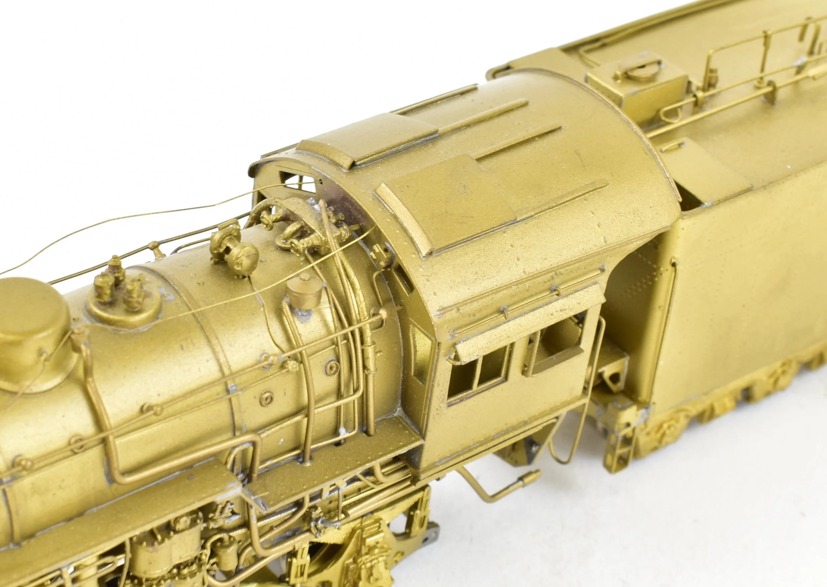 HO Brass Key Imports ATSF - Santa Fe 3400 4-6-2 Pacific with Box Poks Drivers