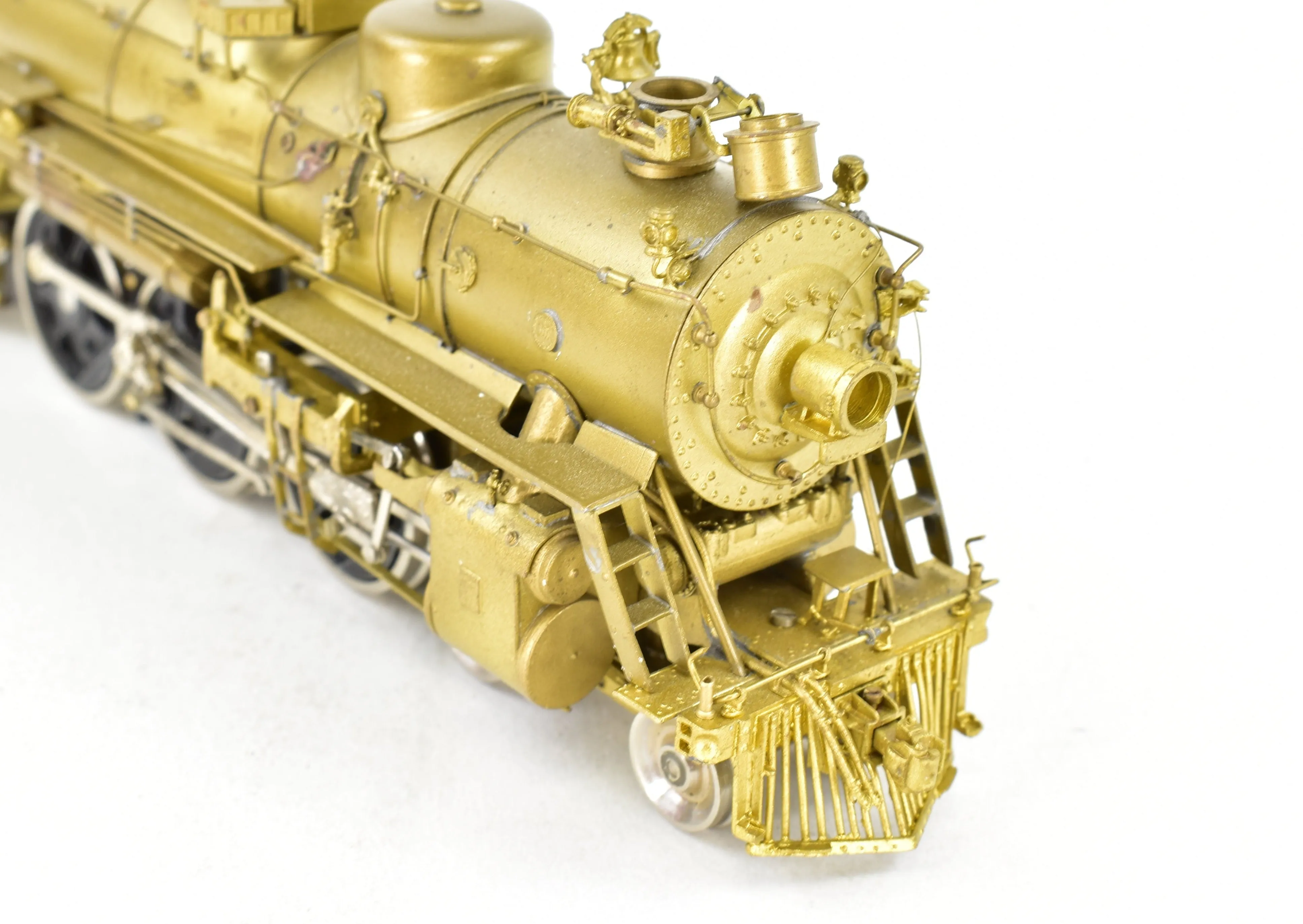HO Brass Key Imports ATSF - Santa Fe 3400 4-6-2 Pacific with Box Poks Drivers