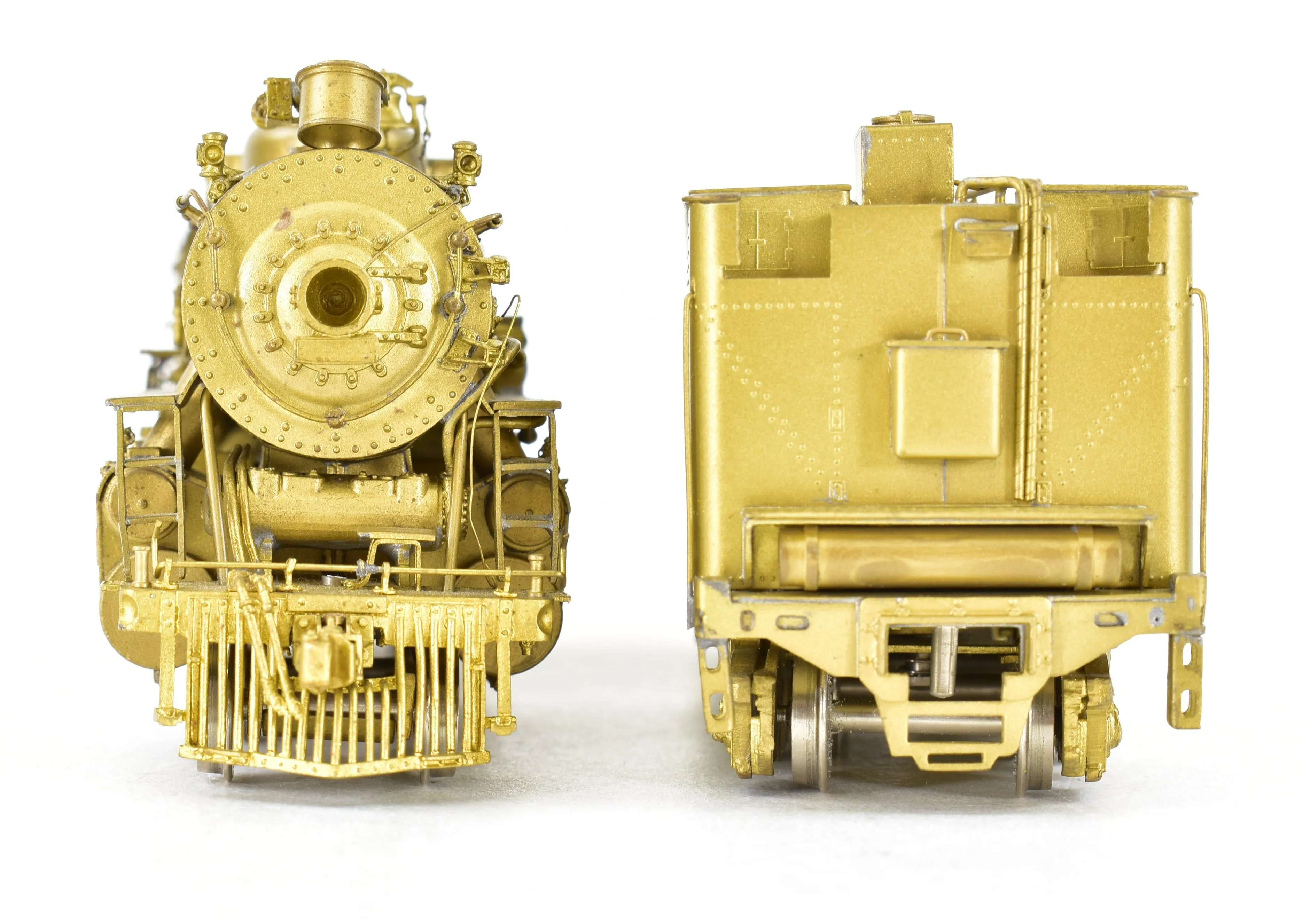HO Brass Key Imports ATSF - Santa Fe 3400 4-6-2 Pacific with Box Poks Drivers