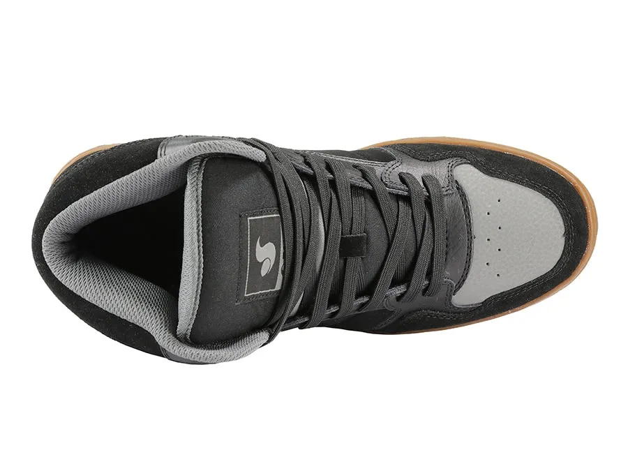 Honcho - Black Charcoal Gold Suede