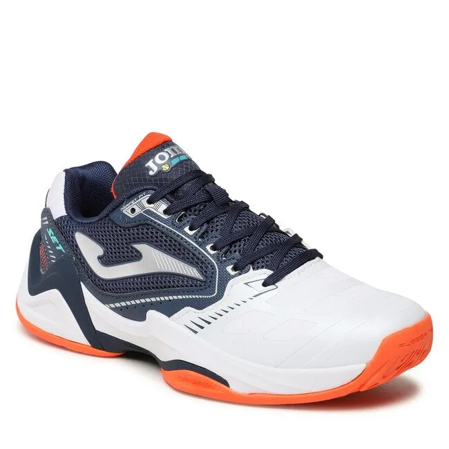 Joma scarpa da tennis da uomo T.Set 2332 blu bianco