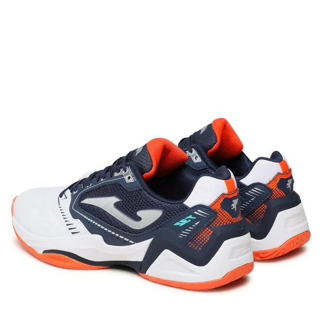 Joma scarpa da tennis da uomo T.Set 2332 blu bianco