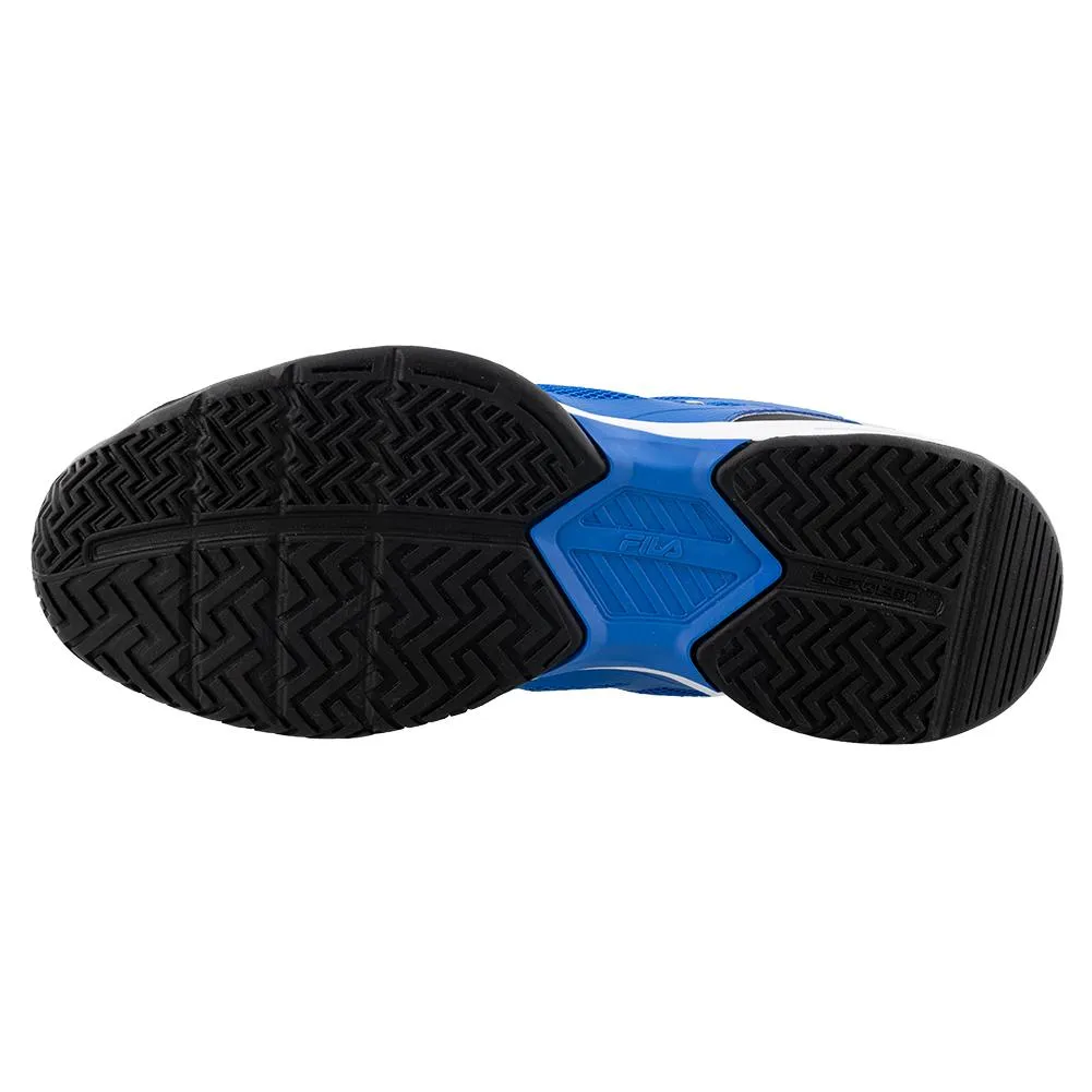 Junior`s Axilus Tennis Shoes Blue and Black