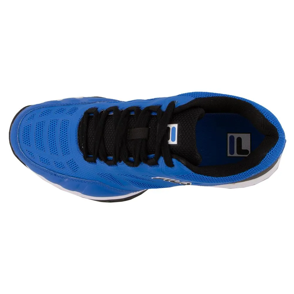 Junior`s Axilus Tennis Shoes Blue and Black