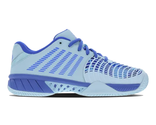 K-Swiss Women's Express Light 3 Hb Padel Blue Glow Dazzling Blue Evening Primrose Shoes