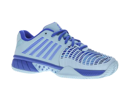 K-Swiss Women's Express Light 3 Hb Padel Blue Glow Dazzling Blue Evening Primrose Shoes
