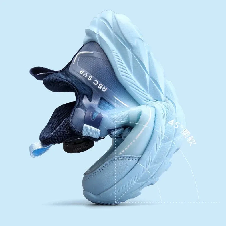 Kids/Youth/Children's Running Basketball Sneakers Sports Shoes with Quck Lace Swivel