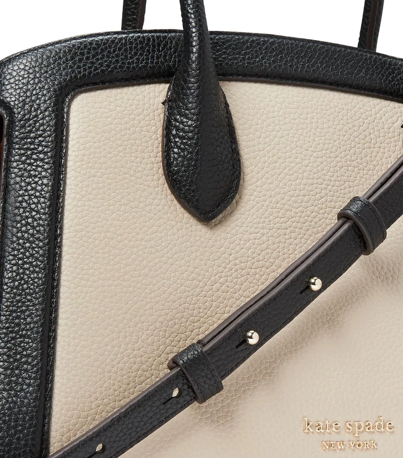 Knott Colorblocked Medium Zip-top Satchel Allspice Cake Multi