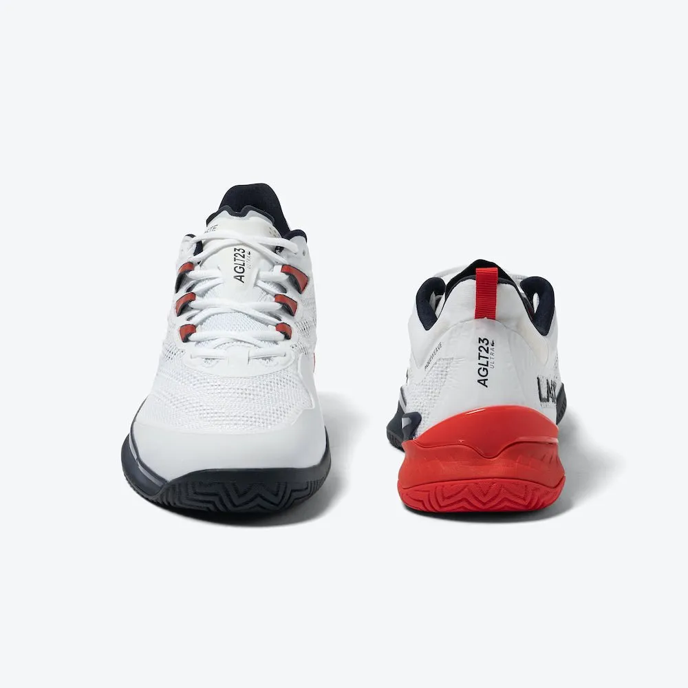 Lacoste AG-LT23 Ultra Men’s Tennis Shoes - White/Navy/Red