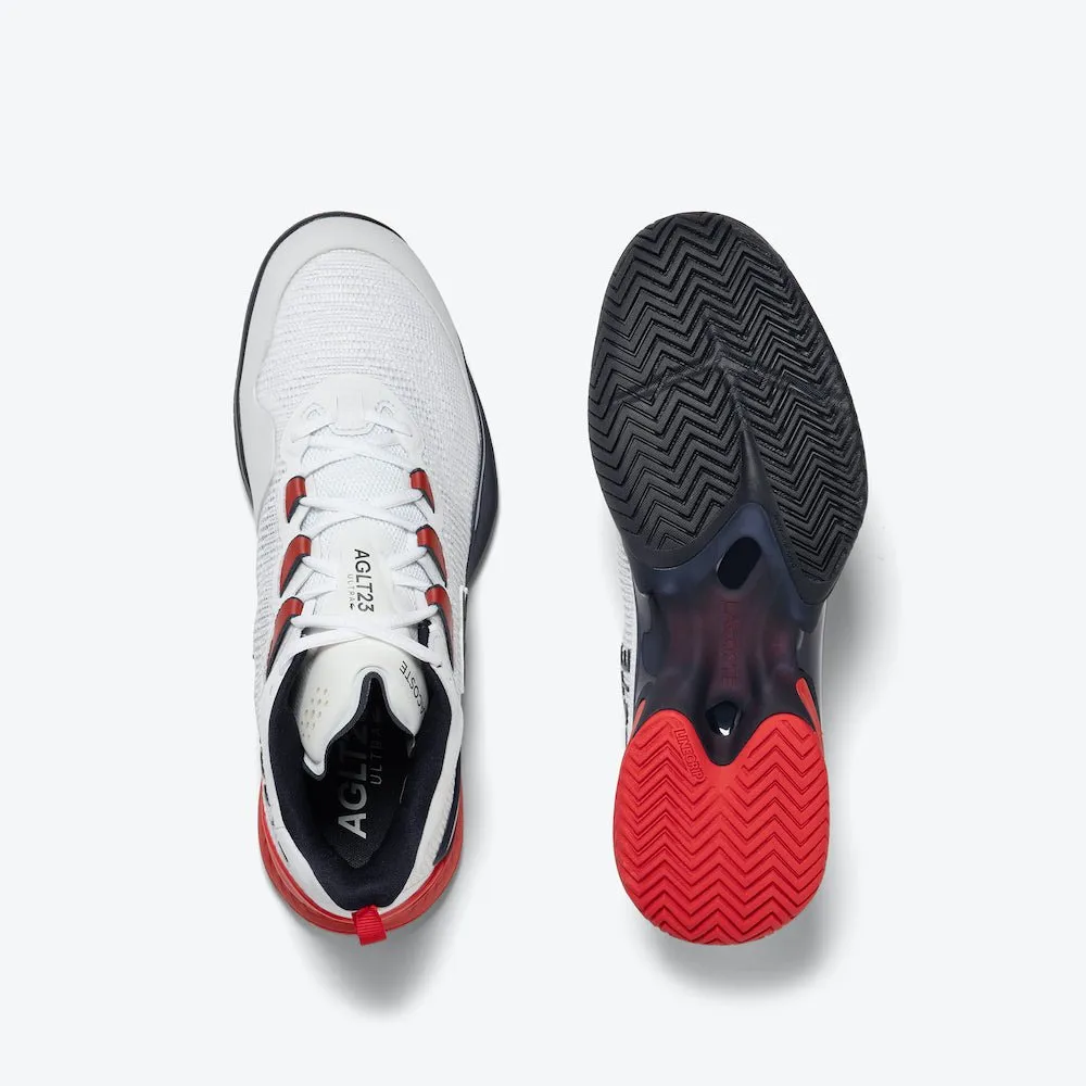 Lacoste AG-LT23 Ultra Men’s Tennis Shoes - White/Navy/Red