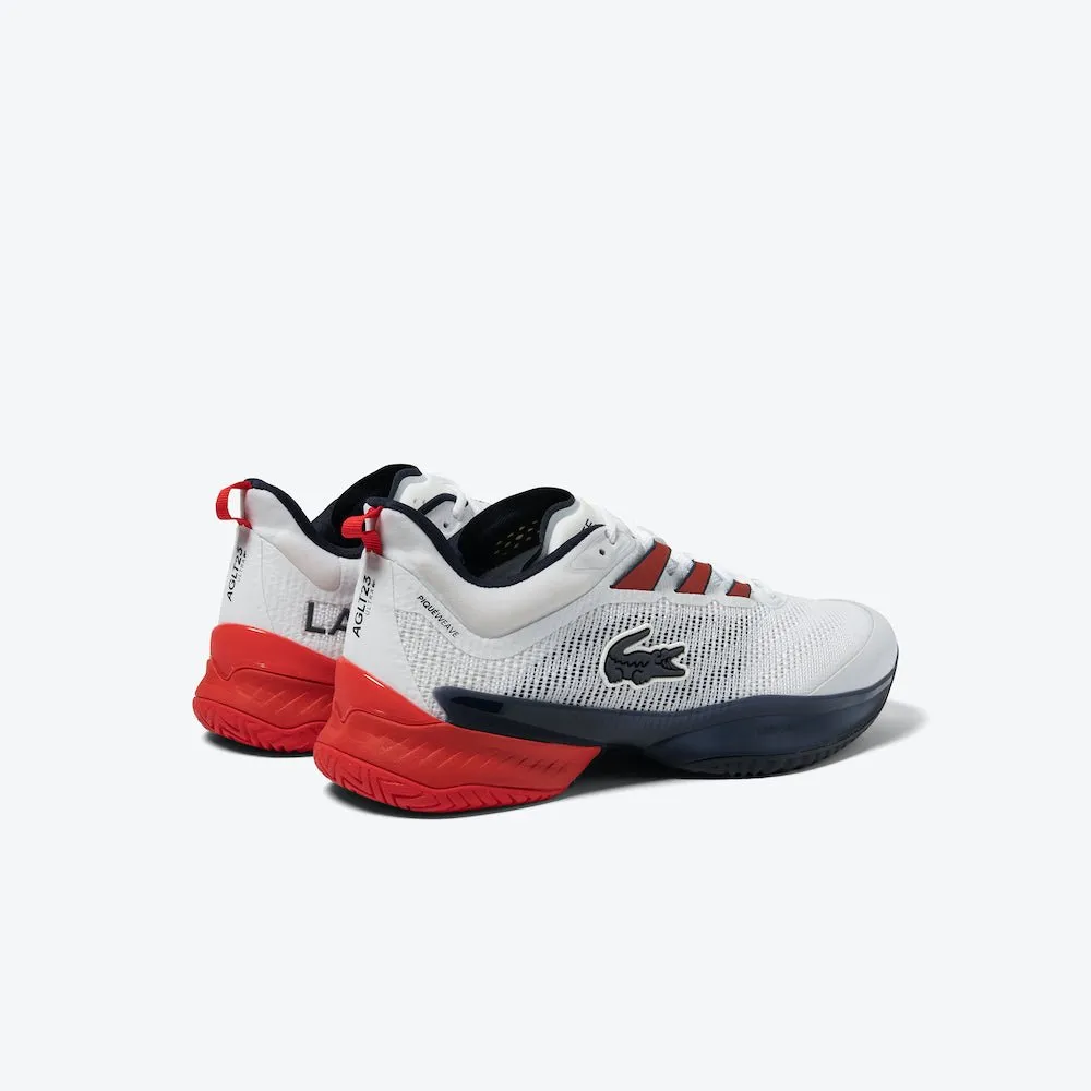 Lacoste AG-LT23 Ultra Men’s Tennis Shoes - White/Navy/Red