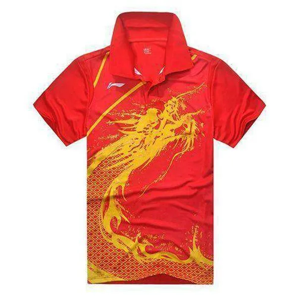 Li Ning Zhang Jike 2012 Olympic Table Tennis Shirt