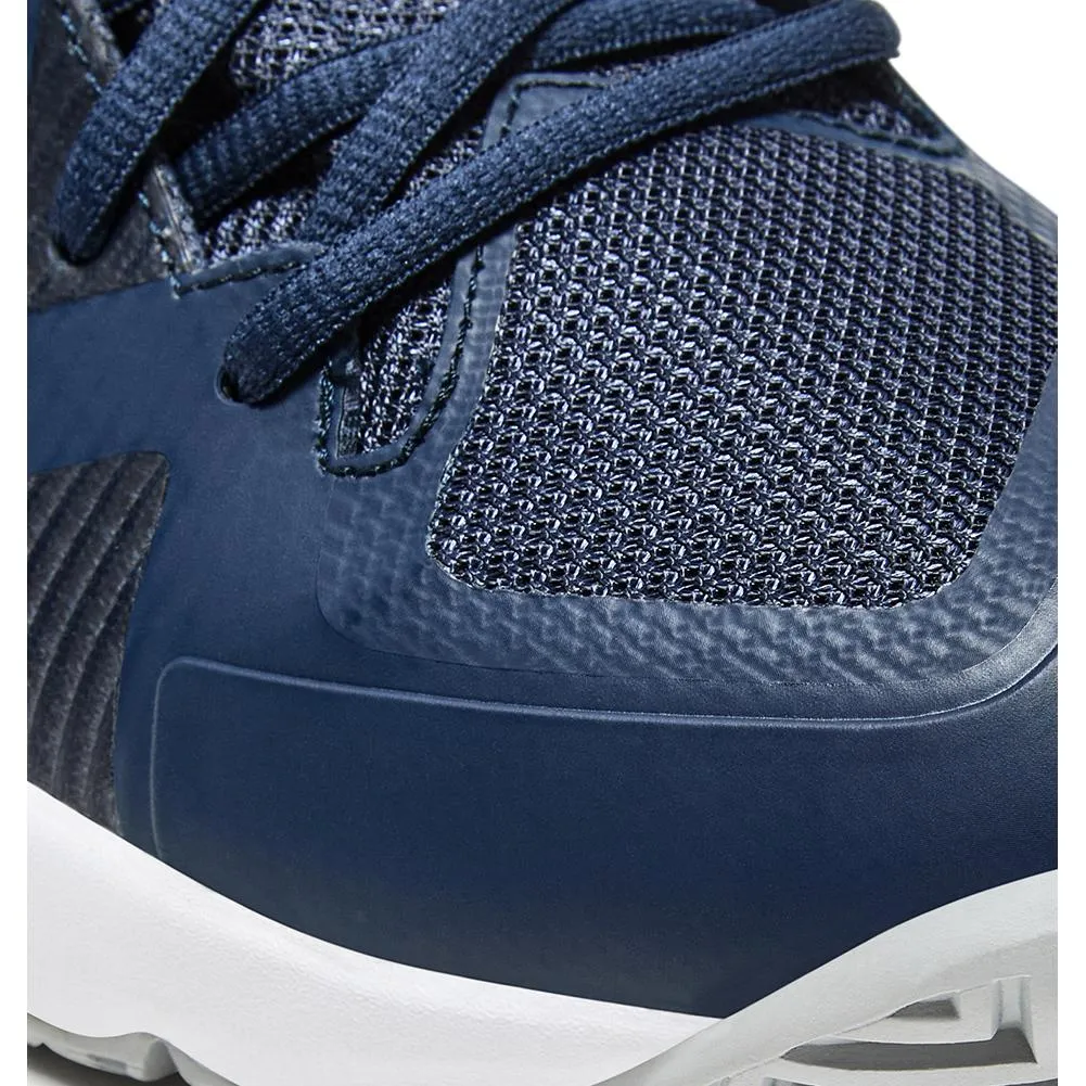 Men`s B.Icon 2 AG Tennis Shoes Pageant Blue and White