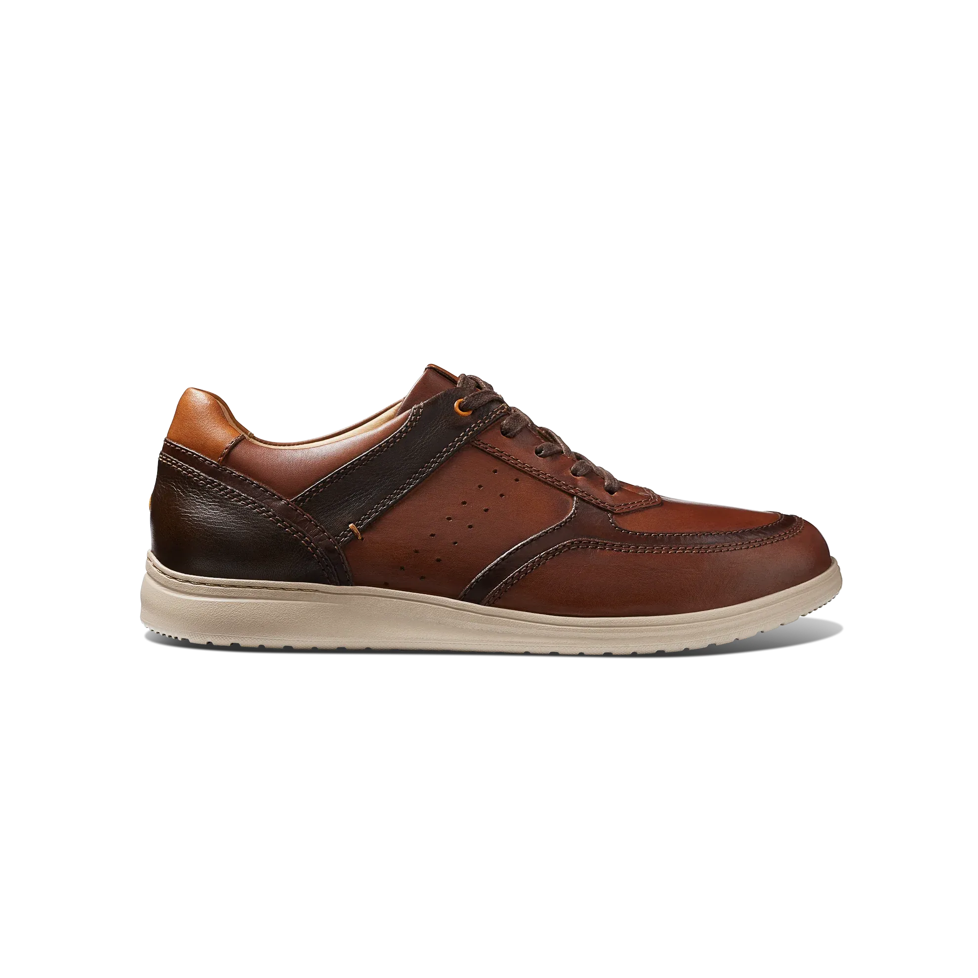 Men's Featherlight Olema Casual-Antique Brown Leather | Samuel Hubbard