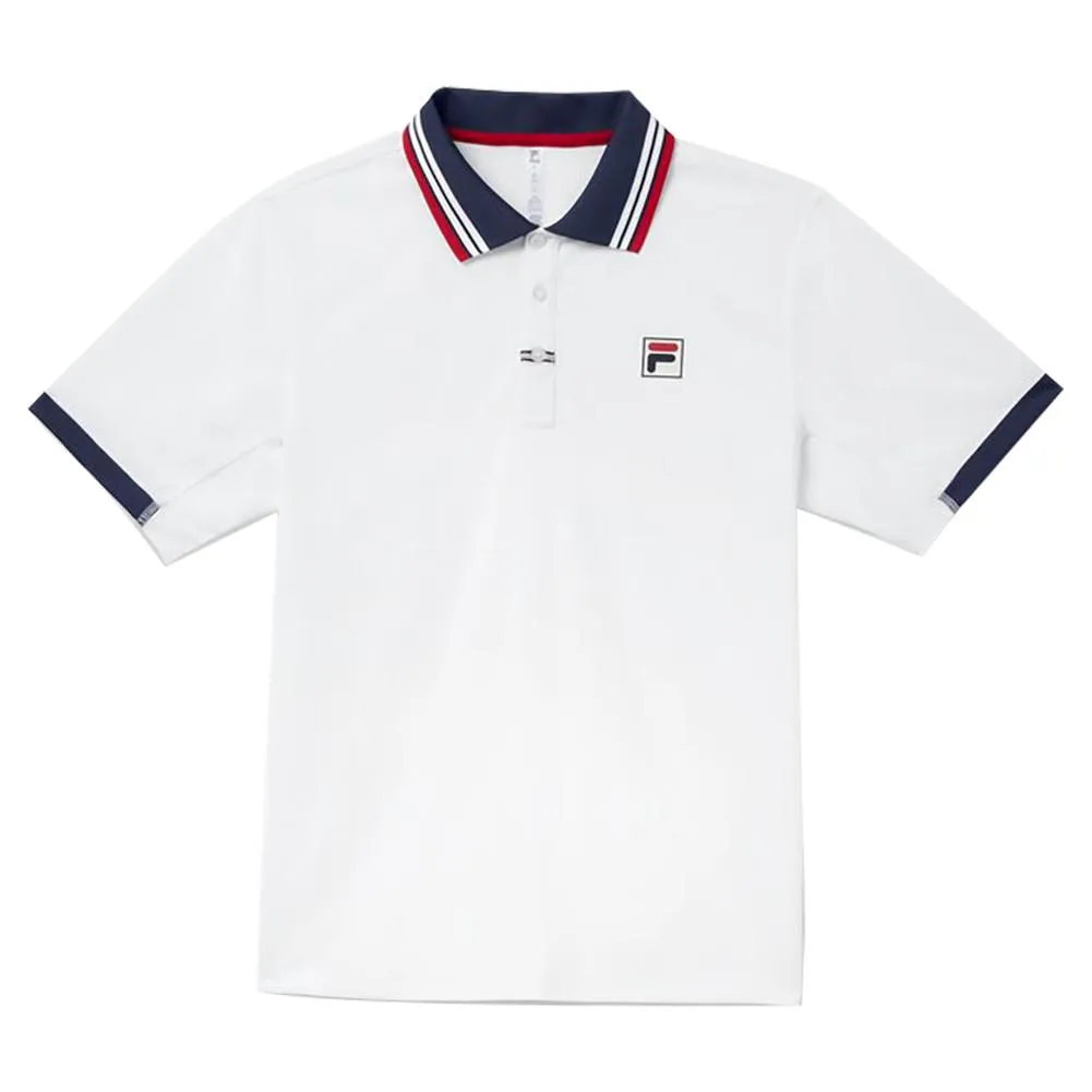 Men`s Heritage Solid Tennis Polo