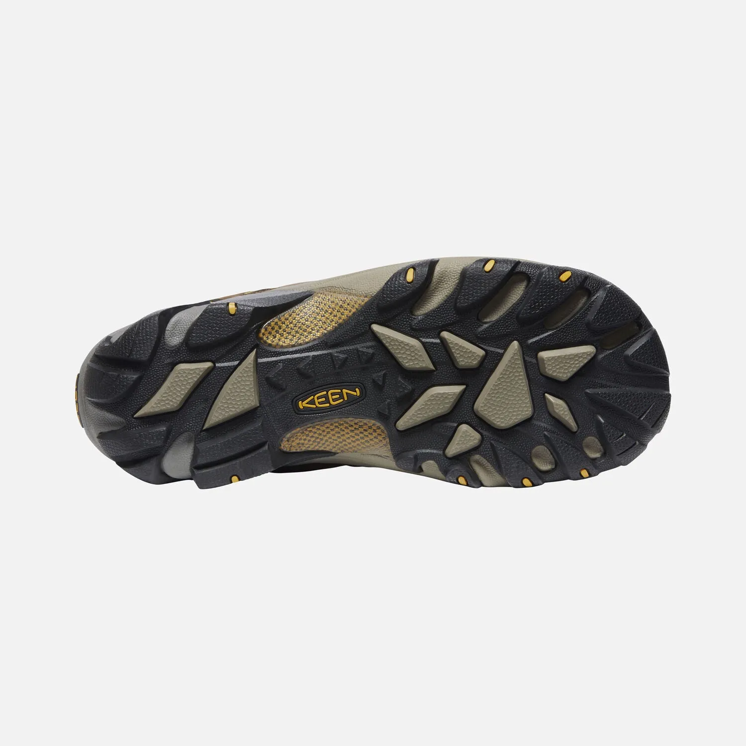Men's KeenTarghee II Waterproof Color: Brown/ Golden Yellow